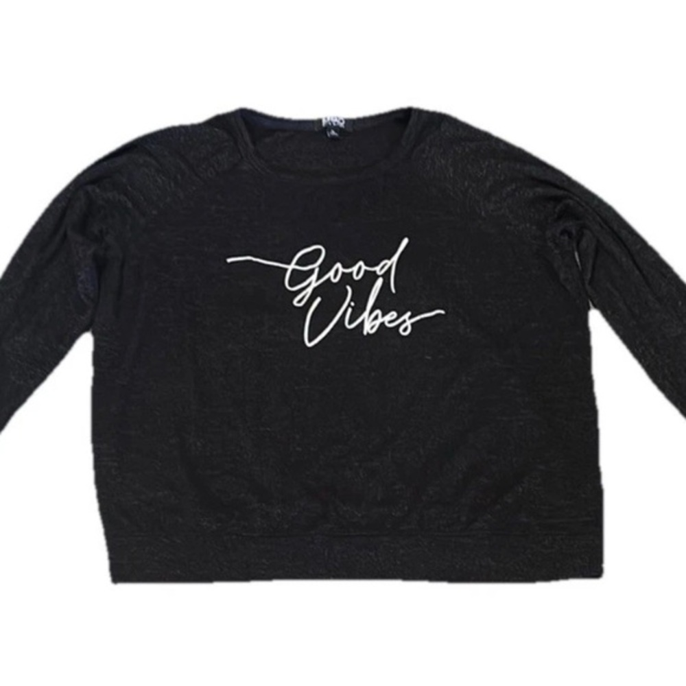 Buffalo David Bitton‎ Black 'Good Vibes' Sweater